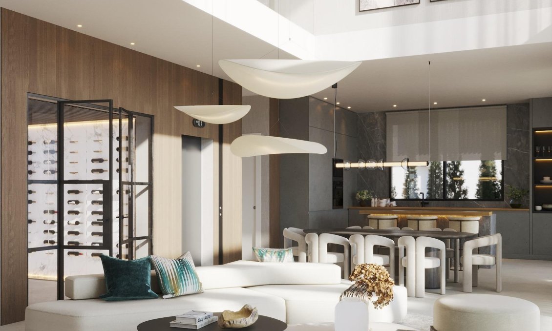 Obra nueva - Villa -
Estepona - Selwo