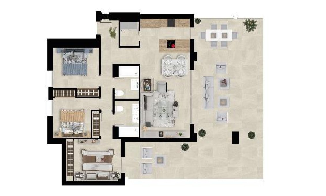Obra nueva - Apartamento -
Mijas - Calanova