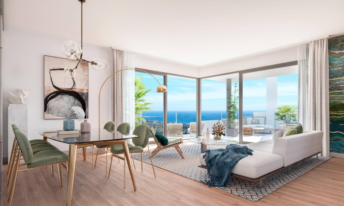 Obra nueva - Apartamento -
Casares - Finca Cortesín