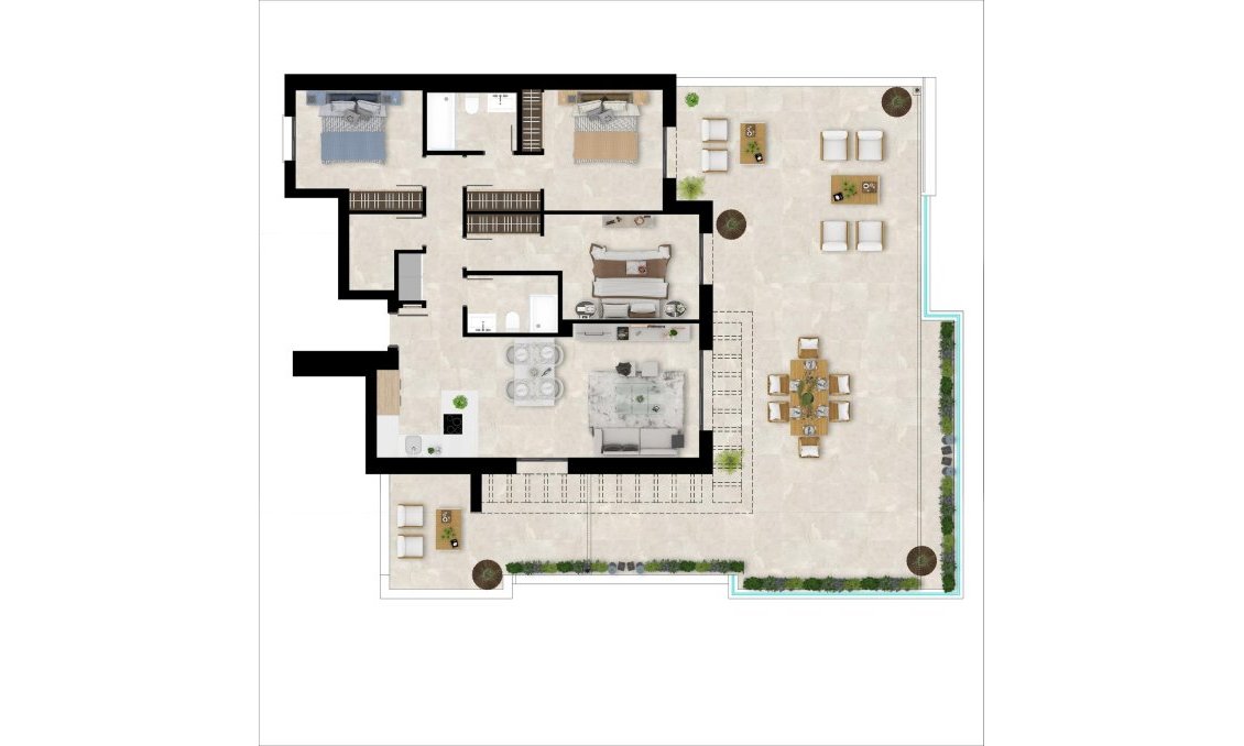 Obra nueva - Ático -
Casares - Casares Playa