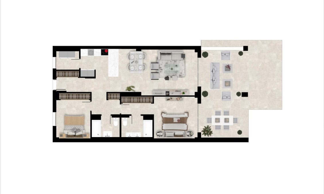 Obra nueva - Apartamento -
Benahavís - Urb. Los Jaralillos