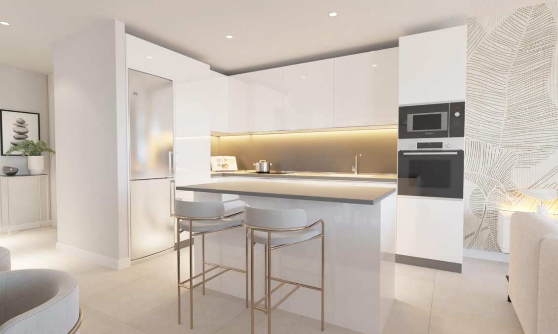 Obra nueva - Apartamento -
Estepona - Cancelada