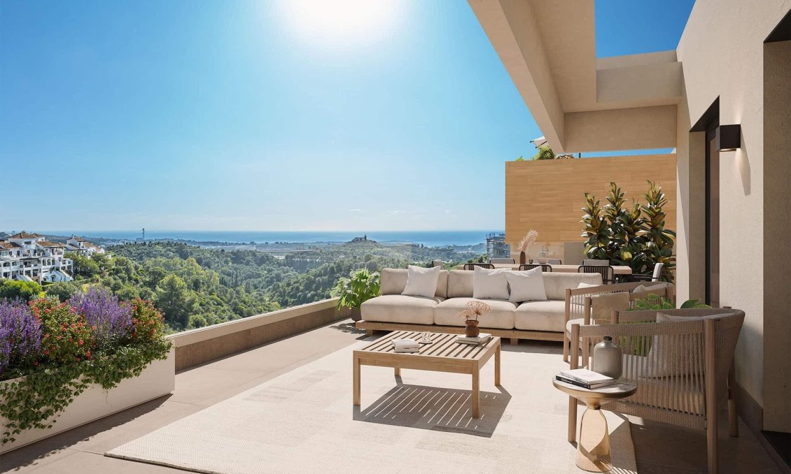 Obra nueva - Ático -
Marbella - Altos de los Monteros