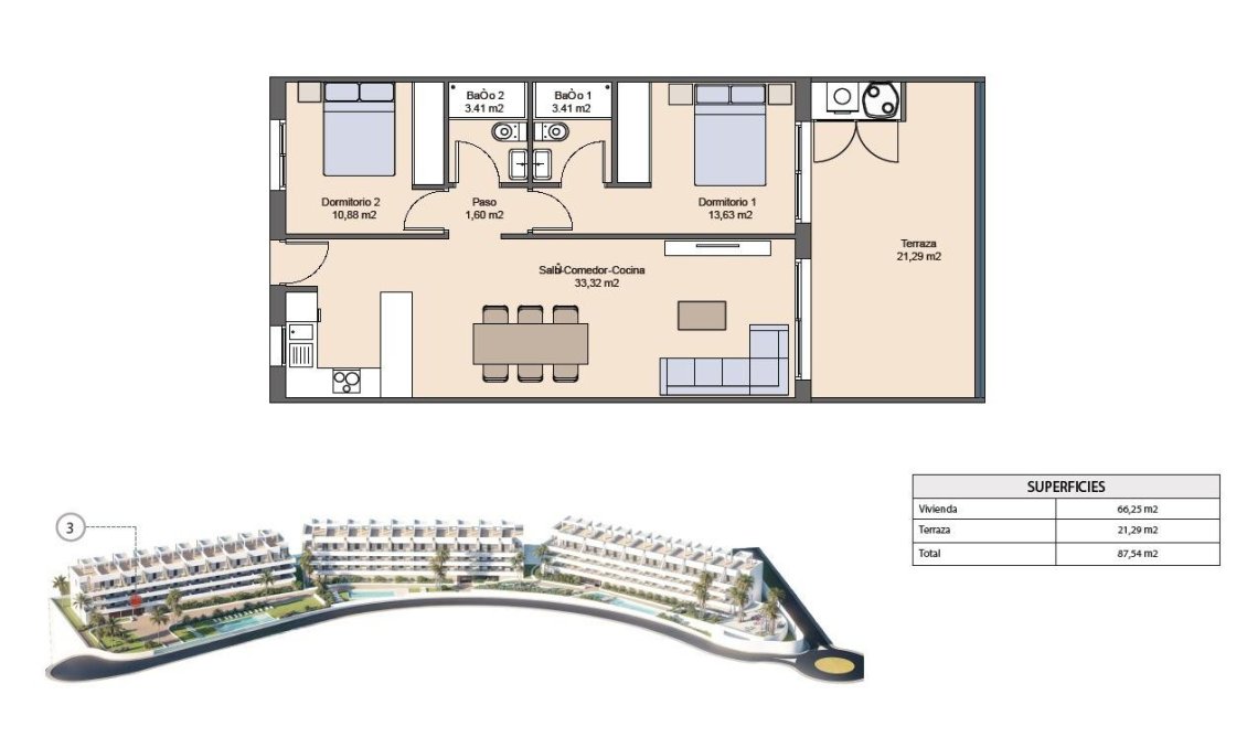 New Build - Apartment -
Finestrat - Balcón De Finestrat