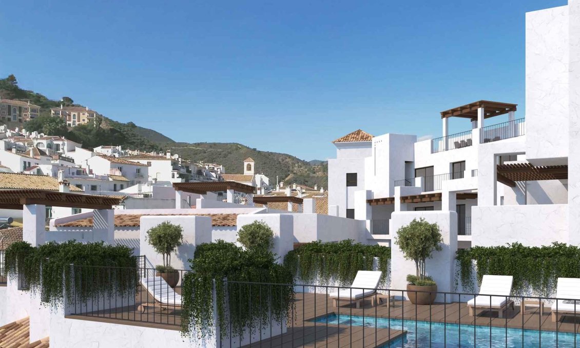 Obra nueva - Apartamento -
Benahavís - pueblo