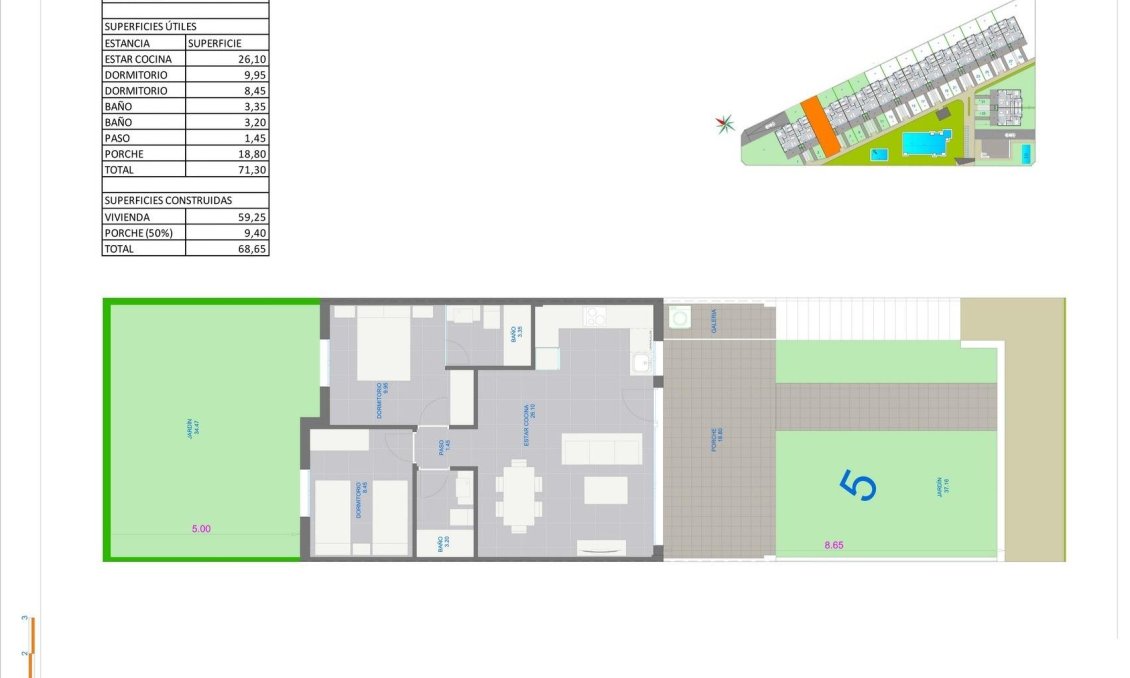 Obra nueva - Bungalow -
Pilar de la Horadada - pueblo