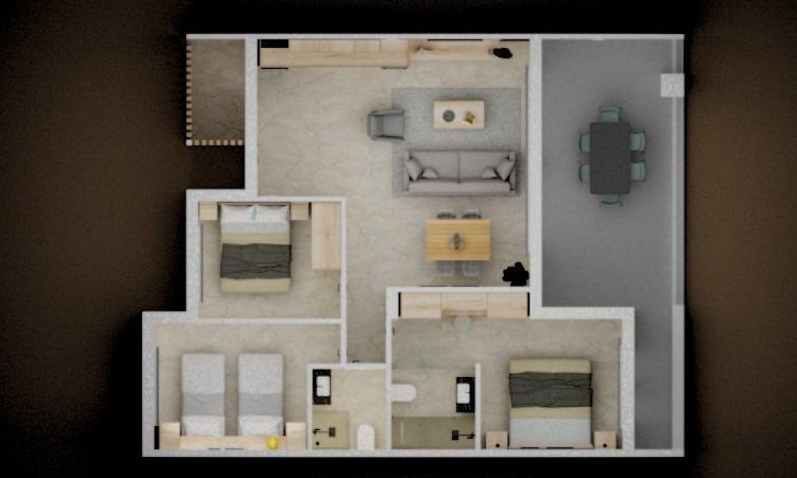 Obra nueva - Apartamento -
Pilar de la Horadada - Playa de las Higuericas