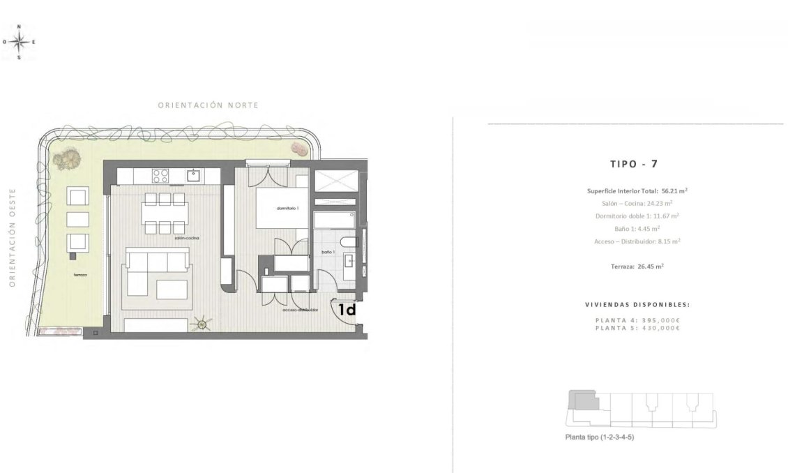 Obra nueva - Apartamento -
Estepona - Parque Central