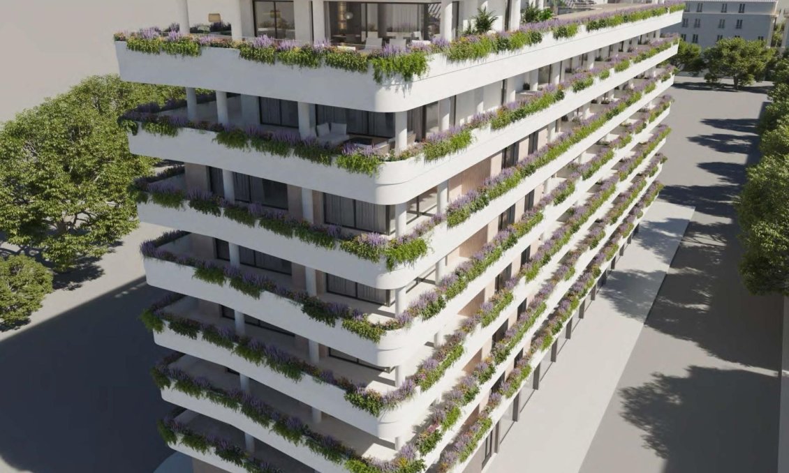 Obra nueva - Apartamento -
Estepona - Parque Central