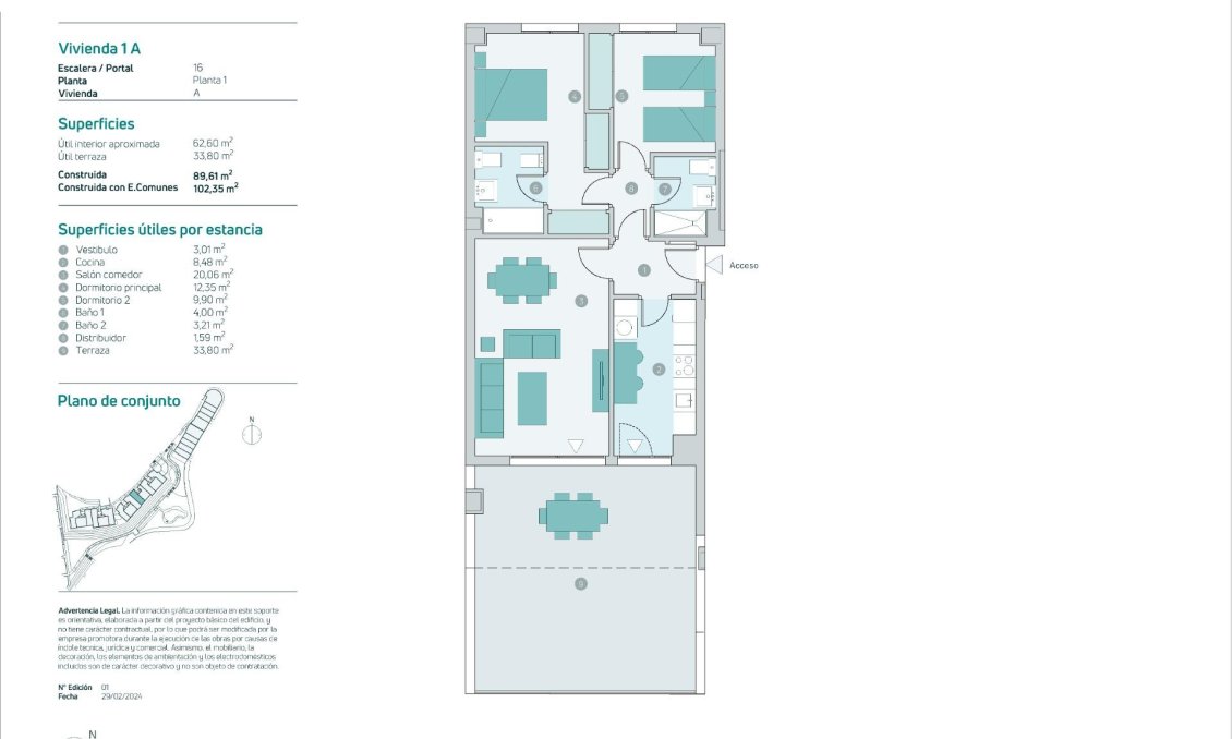 New Build - Ground floor apartment -
Almuñecar - Velilla-Taramay