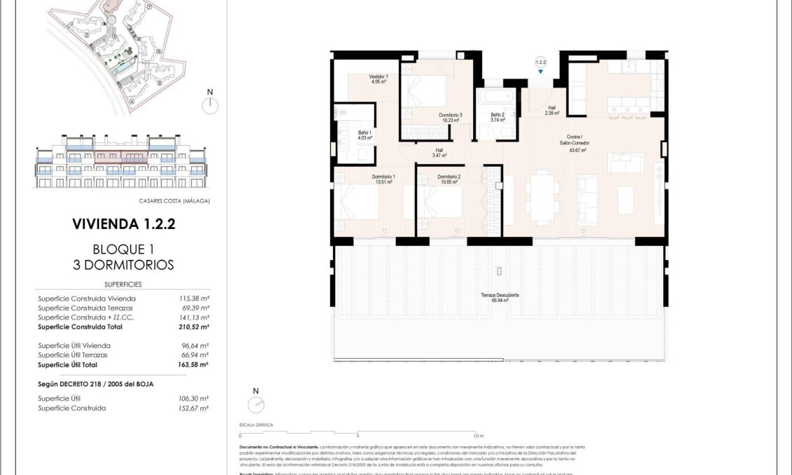 Obra nueva - Apartamento -
Casares - Doña Julia Golf