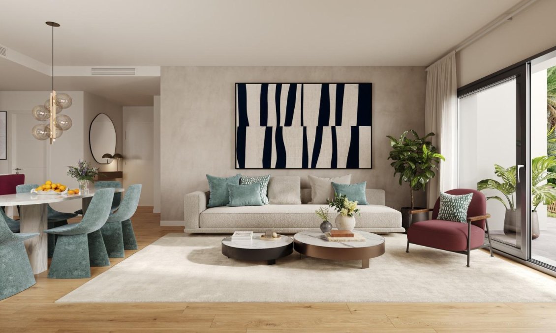 Obra nueva - Ground floor apartment -
Casares - Doña Julia Golf