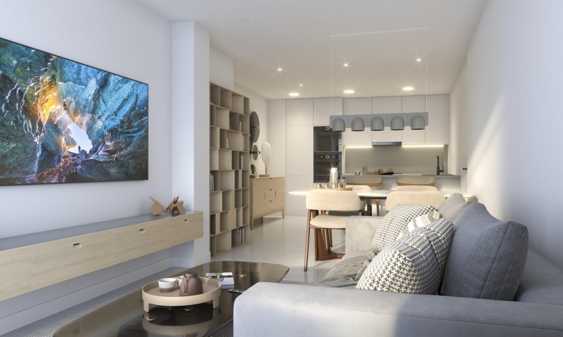 Obra nueva - Apartamento -
Santa Pola - pueblo