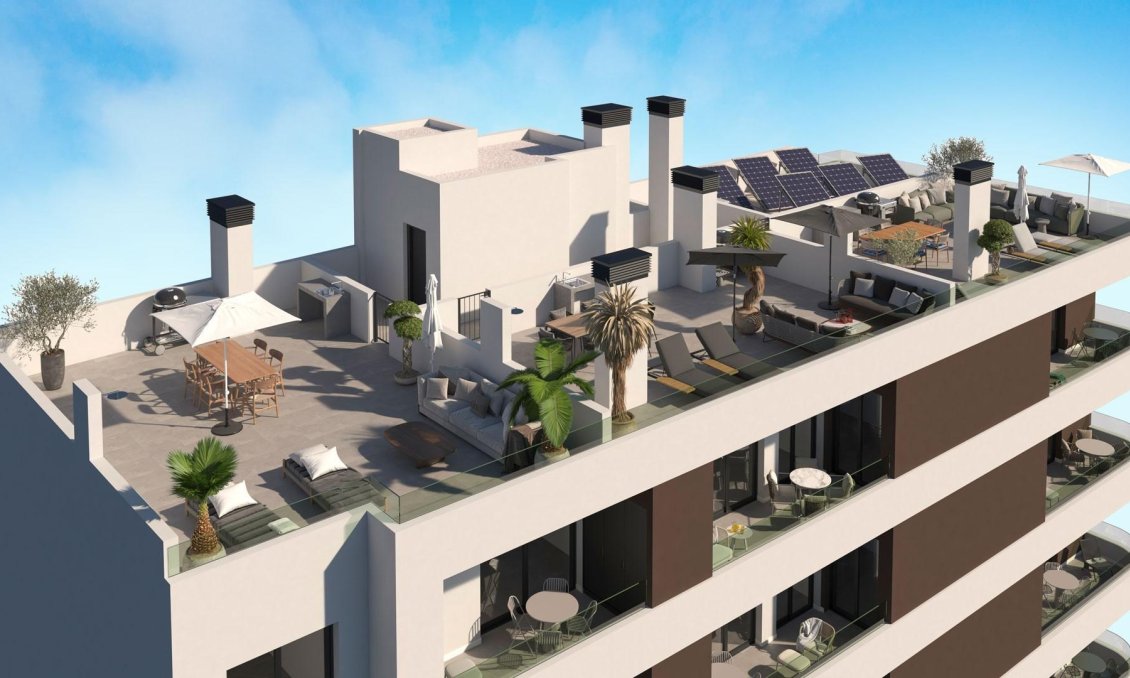 Obra nueva - Apartamento -
Santa Pola - pueblo