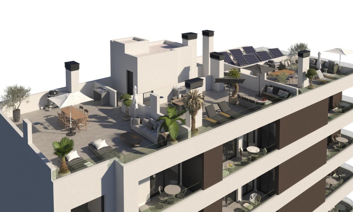 Obra nueva - Apartamento -
Santa Pola - pueblo