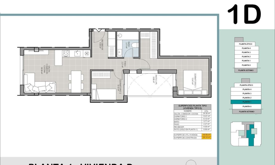 Új építésű - Apartman -
Torrevieja - El acequión