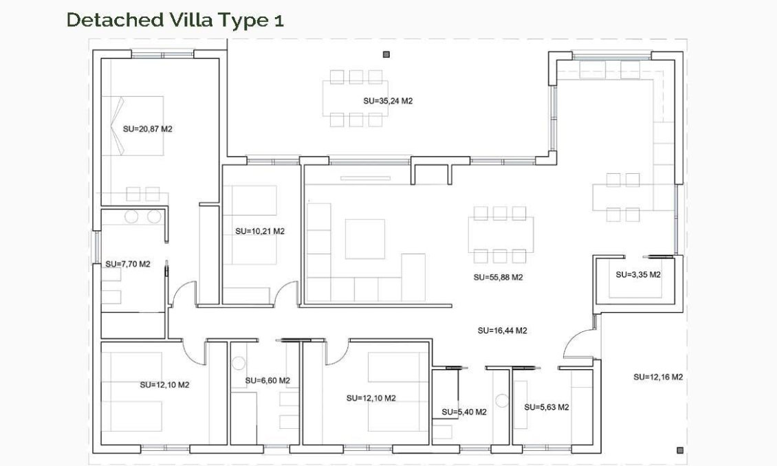 Új építésű - Villa -
Penaguila - El Olivar