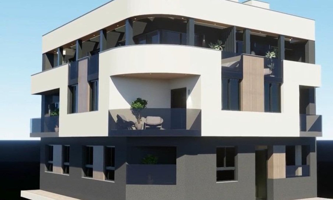 Obra nueva - Apartamento -
Torrevieja - Centro