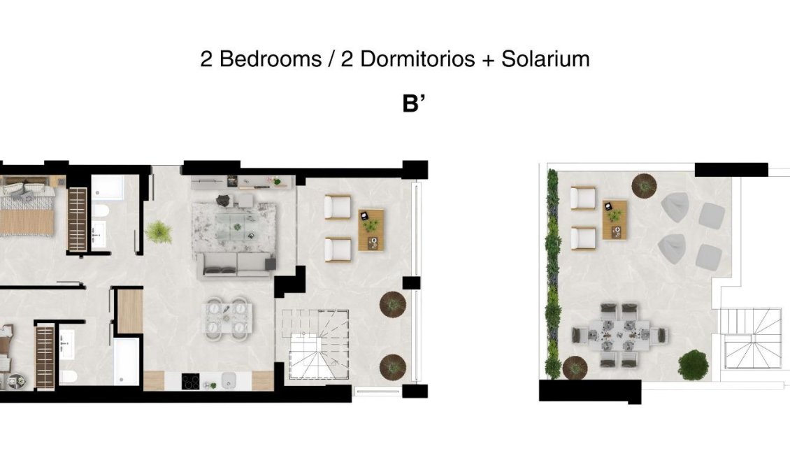 New Build - Penthouse -
Mijas - Hipódromo Costa del Sol