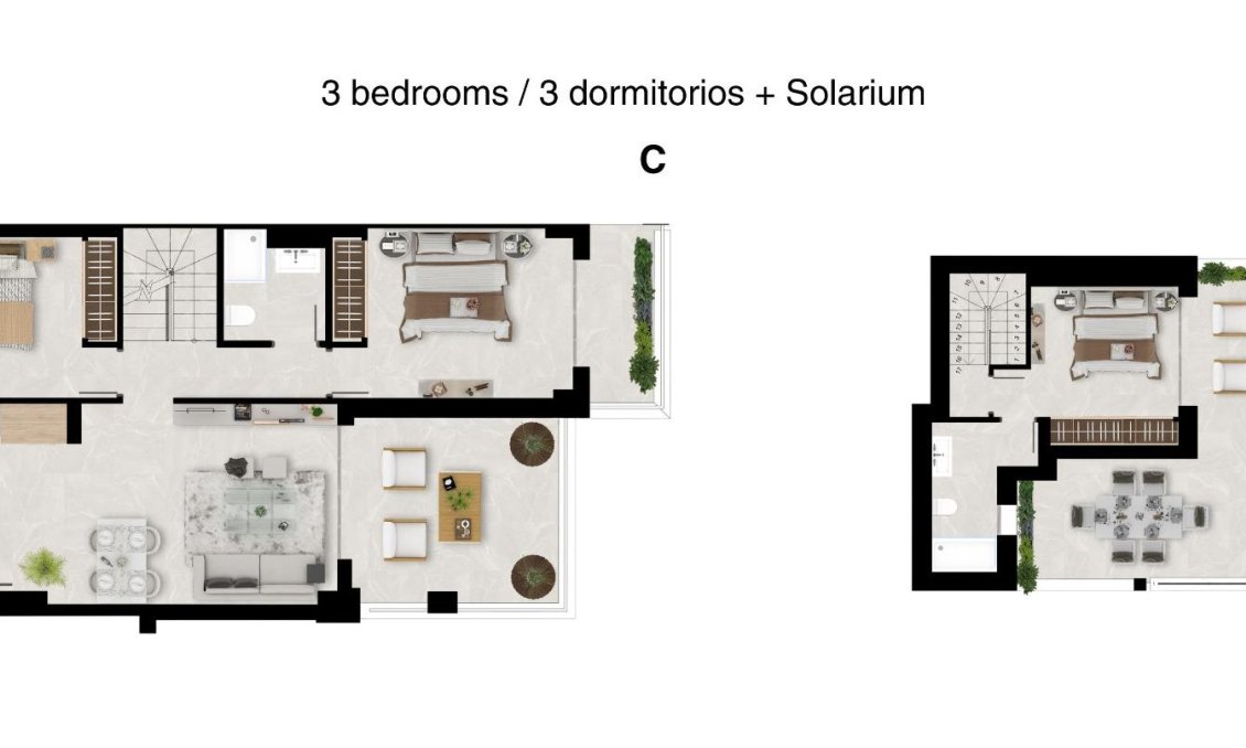 Neue Gebäude - Penthouse -
Mijas - Hipódromo Costa del Sol