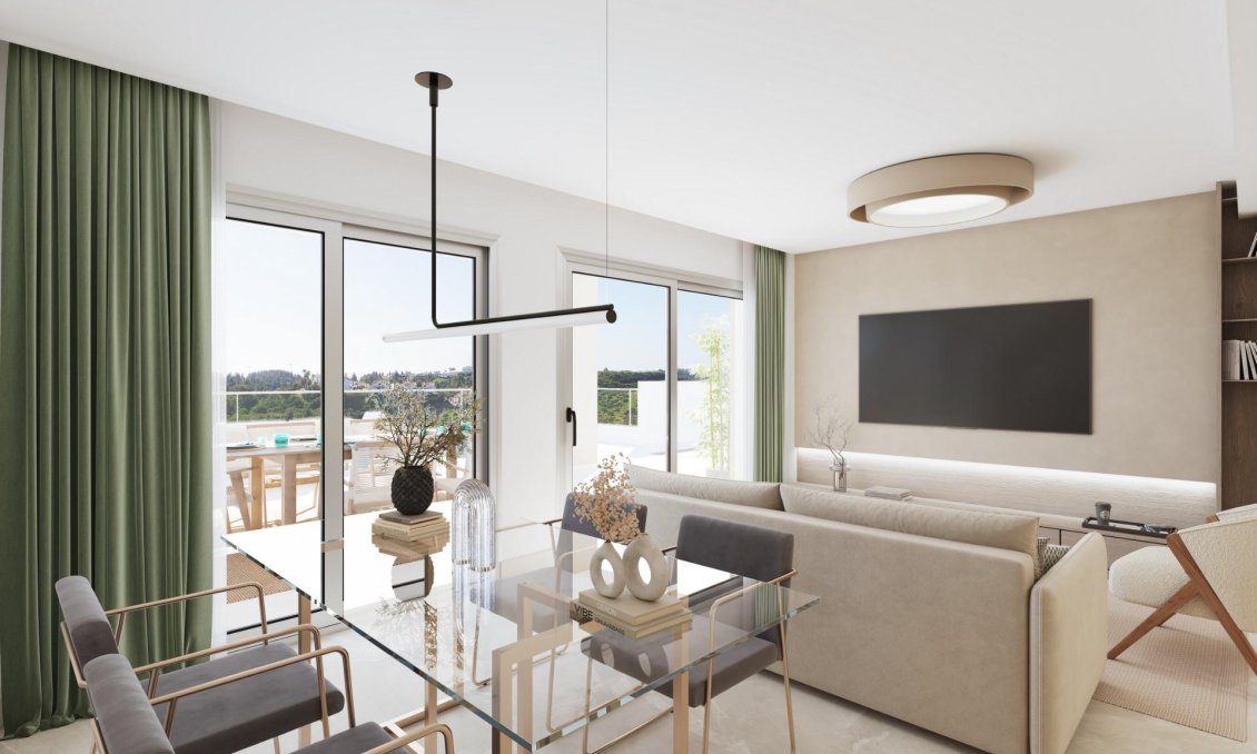 Obra nueva - Apartamento -
Mijas - Hipódromo Costa del Sol