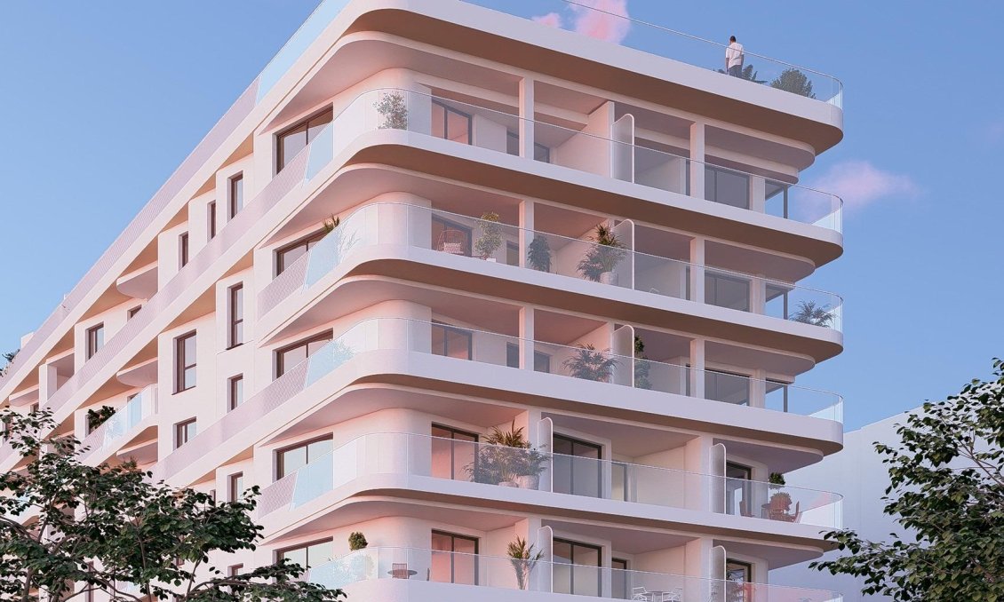 Obra nueva - Apartamento -
Villajoyosa - La Tellerola