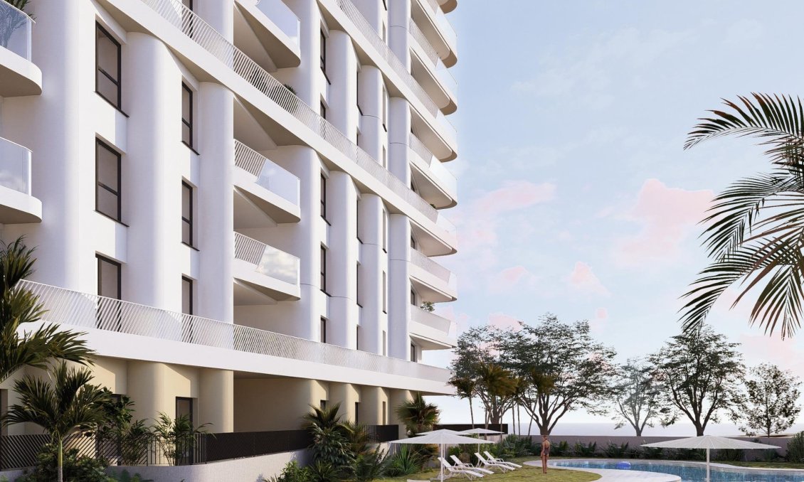 Obra nueva - Apartamento -
Villajoyosa - La Tellerola