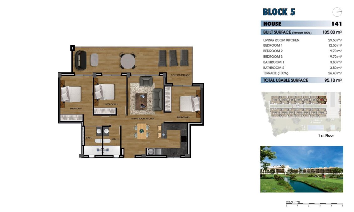 Neue Gebäude - Wohnung -
Los Alcazares - La Serena Golf