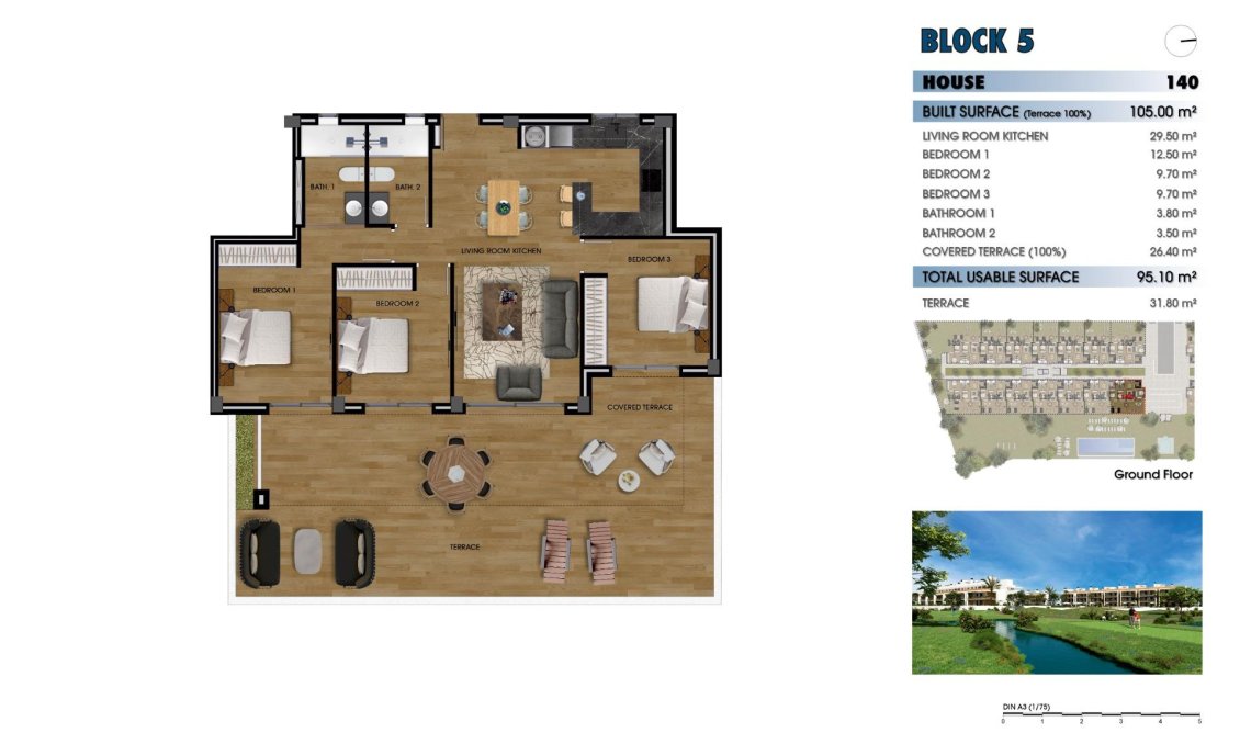 Neue Gebäude - Wohnung -
Los Alcazares - La Serena Golf