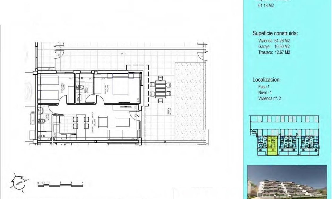Obra nueva - Apartamento -
Vera - Vera Playa