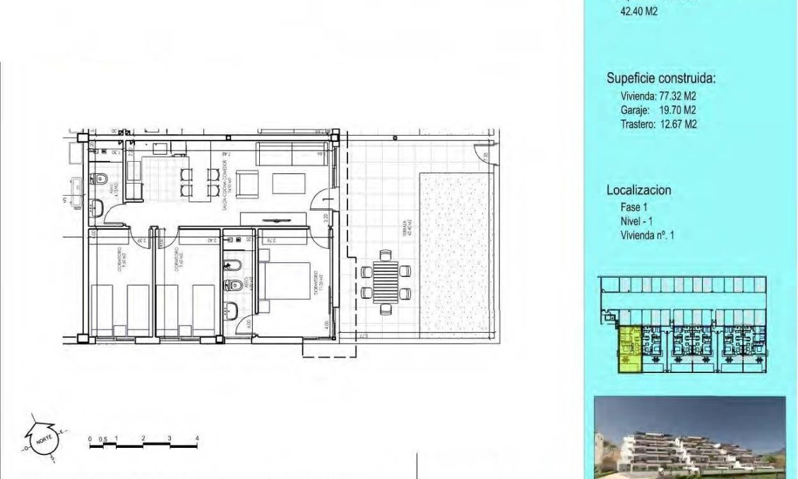 Obra nueva - Apartamento -
Vera - Vera Playa