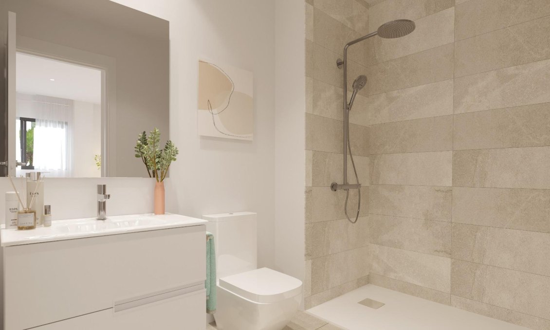 Obra nueva - Ground floor apartment -
Estepona - Urb. La Galera