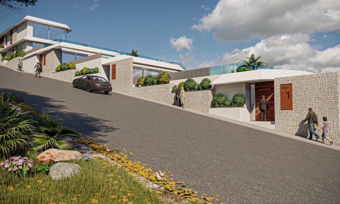 Neue Gebäude - Villa -
Calpe - Mascarat