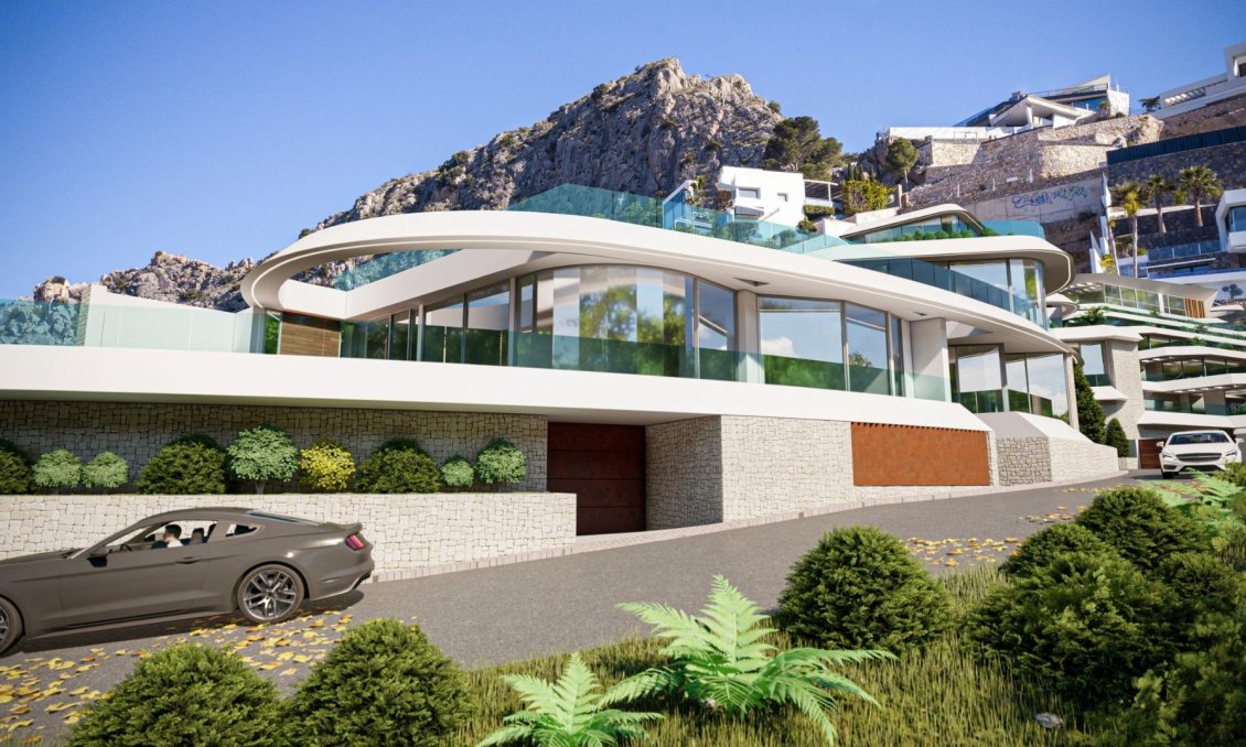 Neue Gebäude - Villa -
Calpe - Mascarat