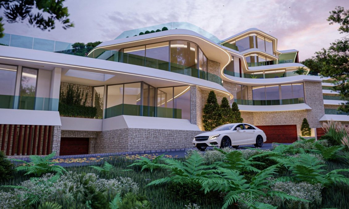 Neue Gebäude - Villa -
Calpe - Mascarat