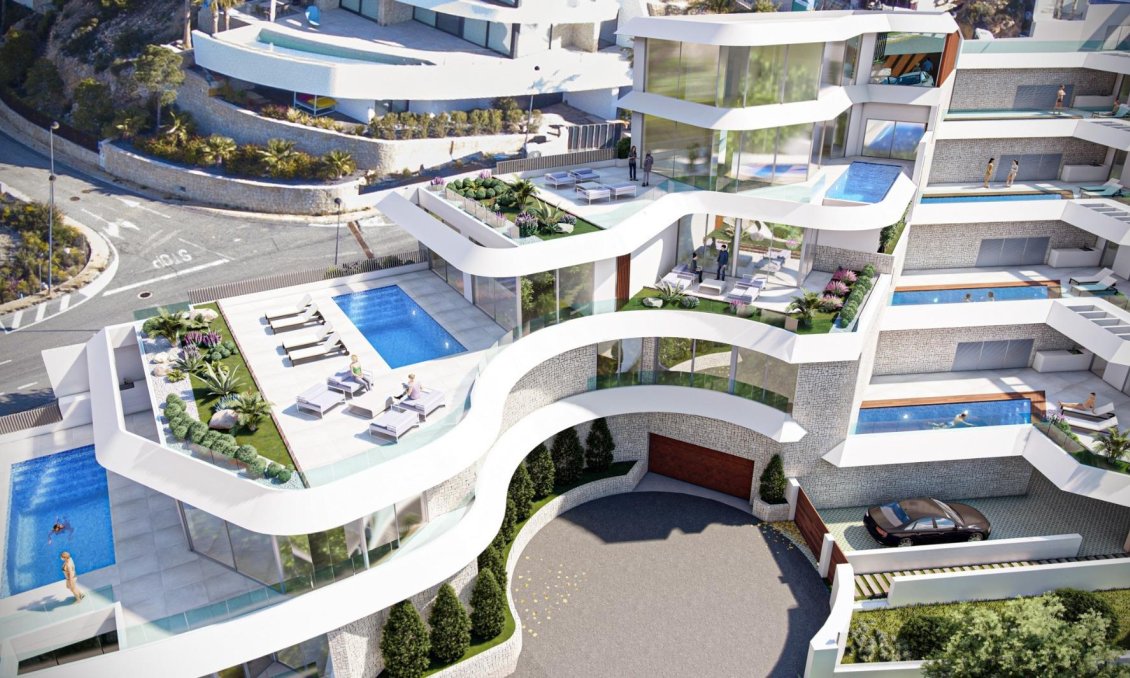 Neue Gebäude - Villa -
Calpe - Mascarat