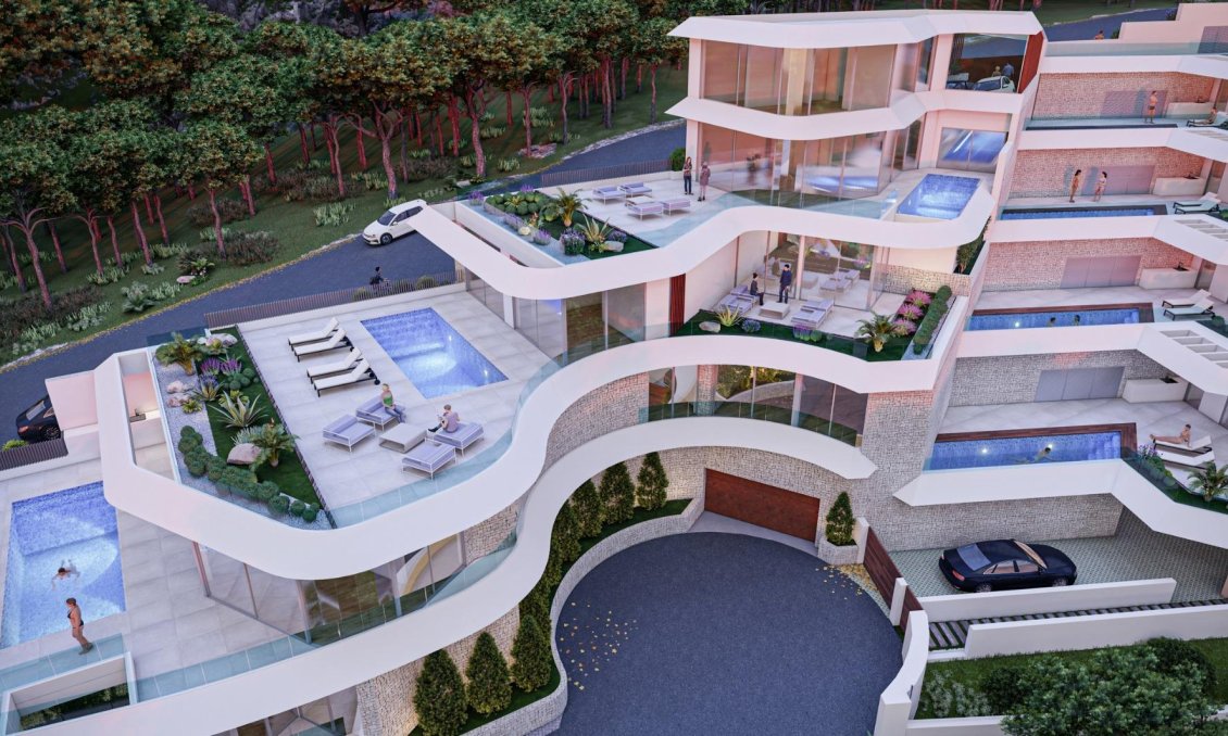 Neue Gebäude - Villa -
Calpe - Mascarat