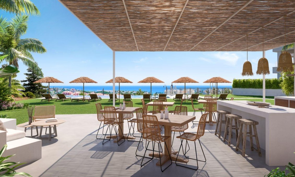 New Build - Ground floor apartment -
Mijas - El Chaparral