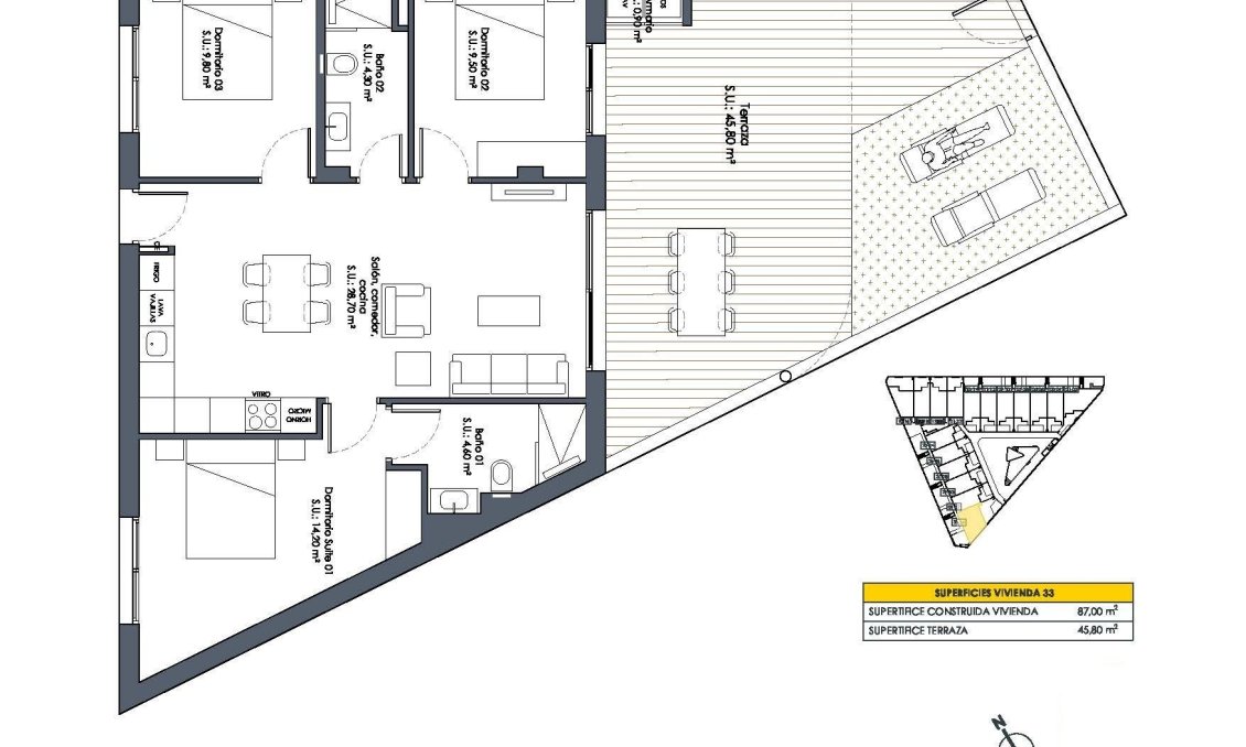 Neue Gebäude - Bungalow -
San Fulgencio - Pueblo