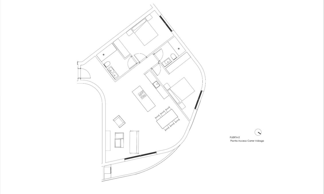 Neue Gebäude - Wohnung -
Calpe - Arenal Bol