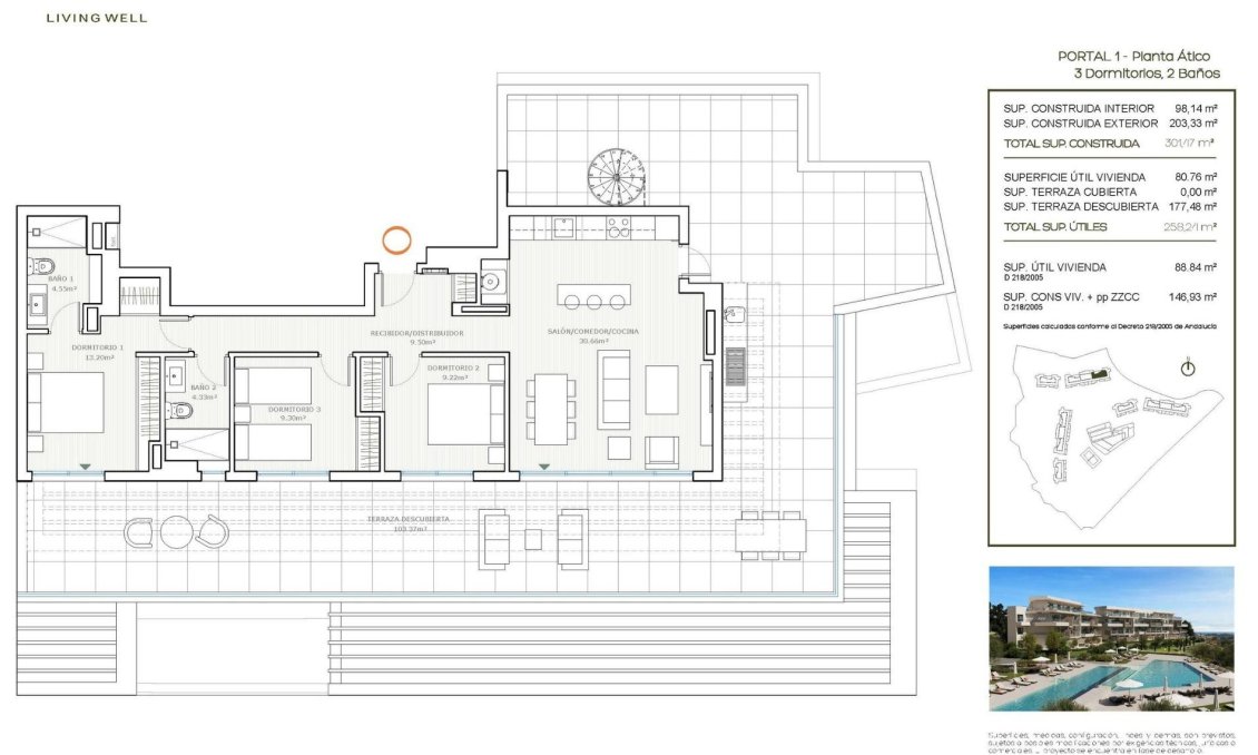New Build - Penthouse -
Mijas - Hipódromo Costa del Sol