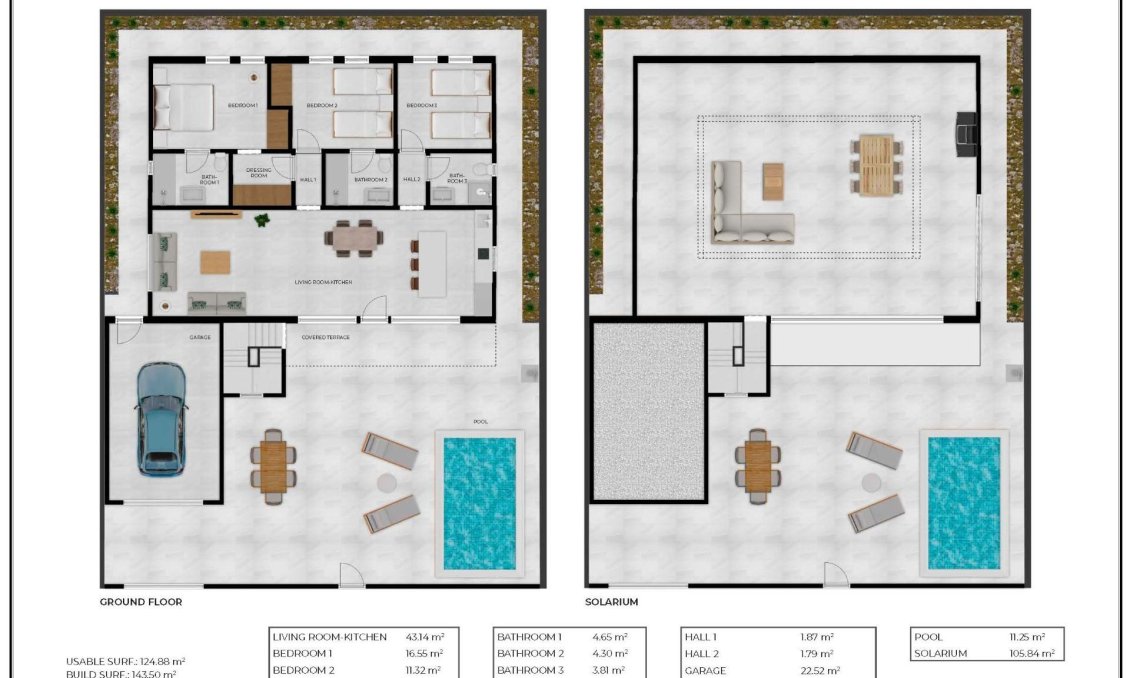 Neue Gebäude - Villa -
Fuente Álamo - La Pinilla