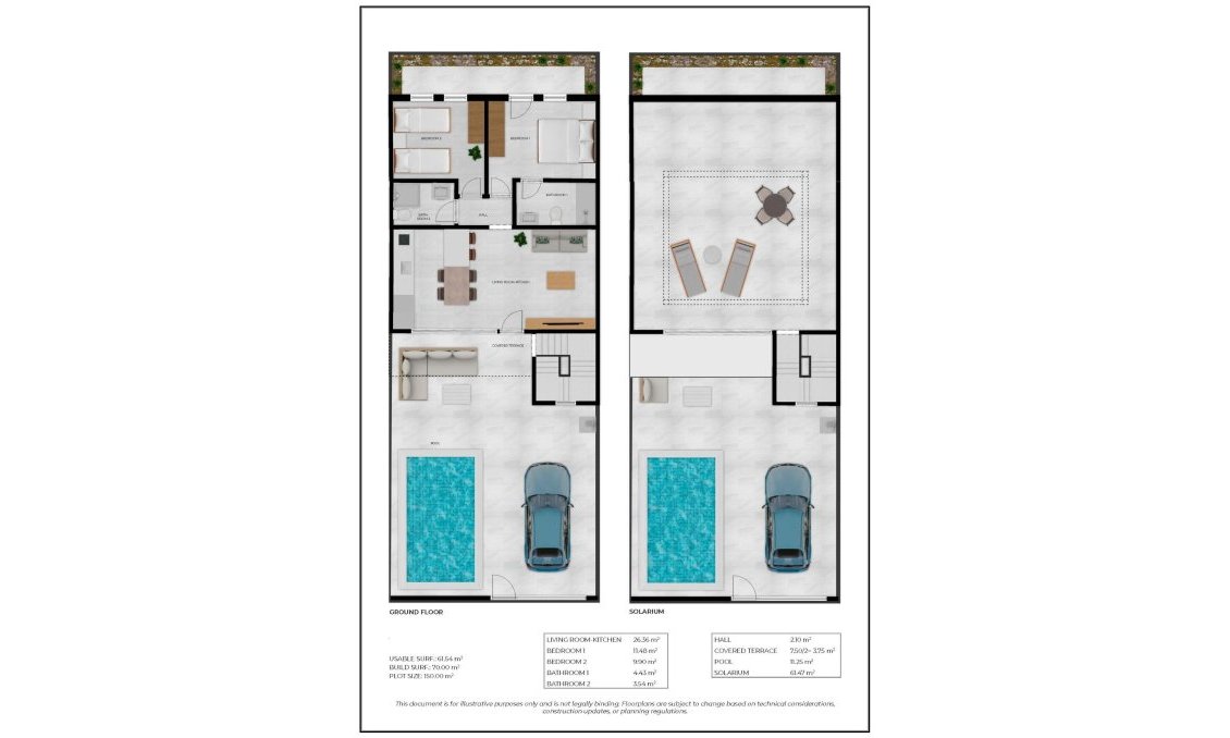 Neue Gebäude - Town House -
Fuente Álamo - La Pinilla