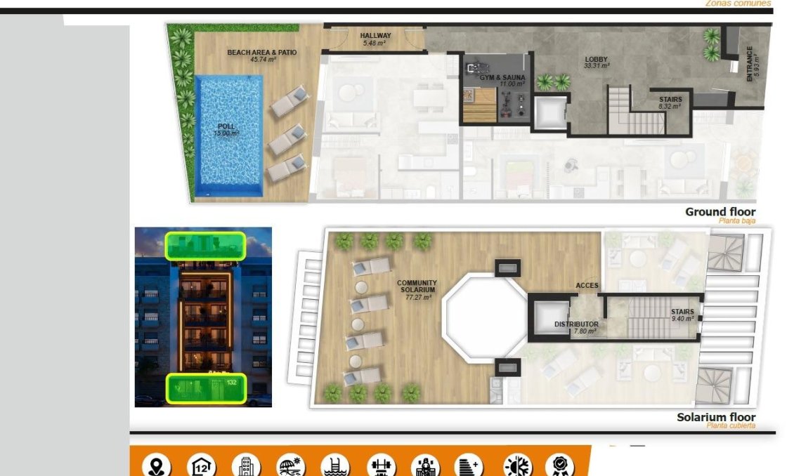 Neue Gebäude - Wohnung -
Torrevieja - Playa de El Cura