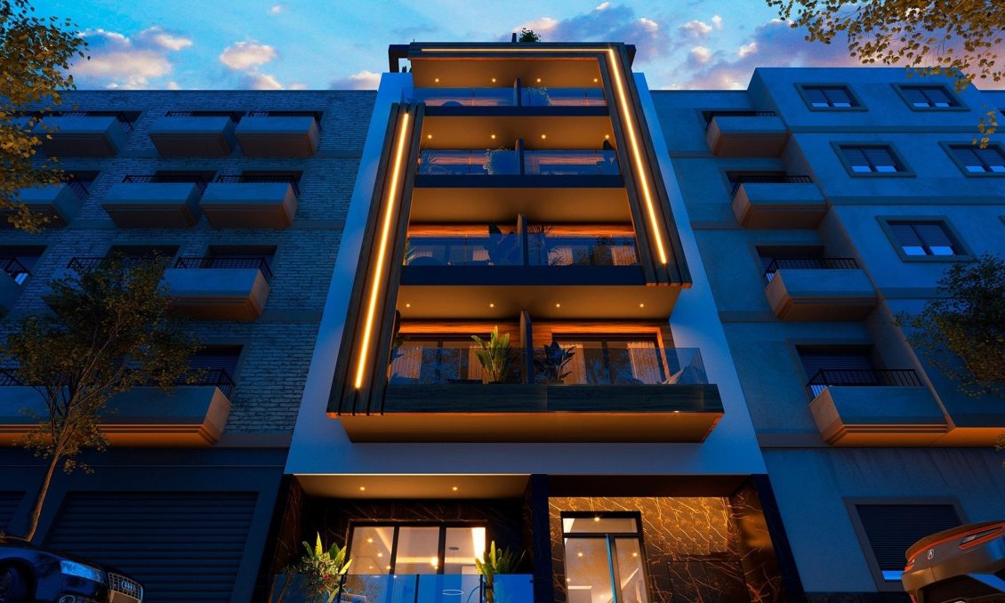 Neue Gebäude - Penthouse -
Torrevieja - Playa de El Cura