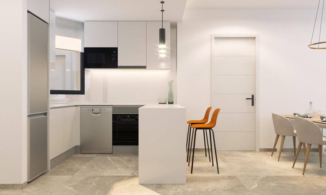 Neue Gebäude - Penthouse -
Torrevieja - Playa de El Cura