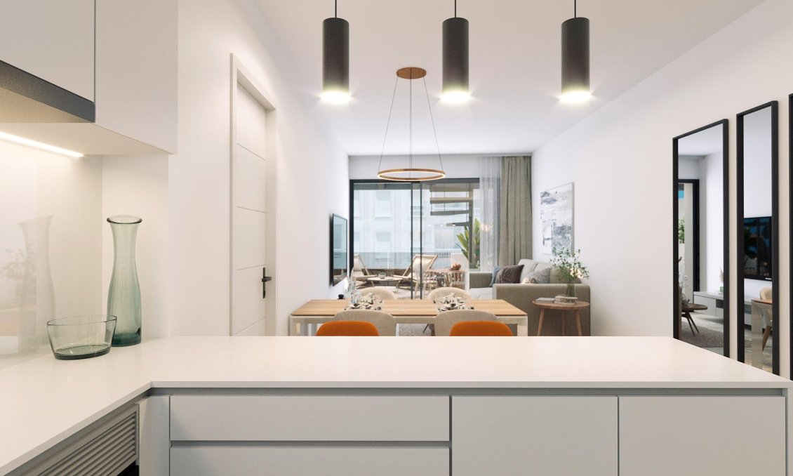 Neue Gebäude - Penthouse -
Torrevieja - Playa de El Cura