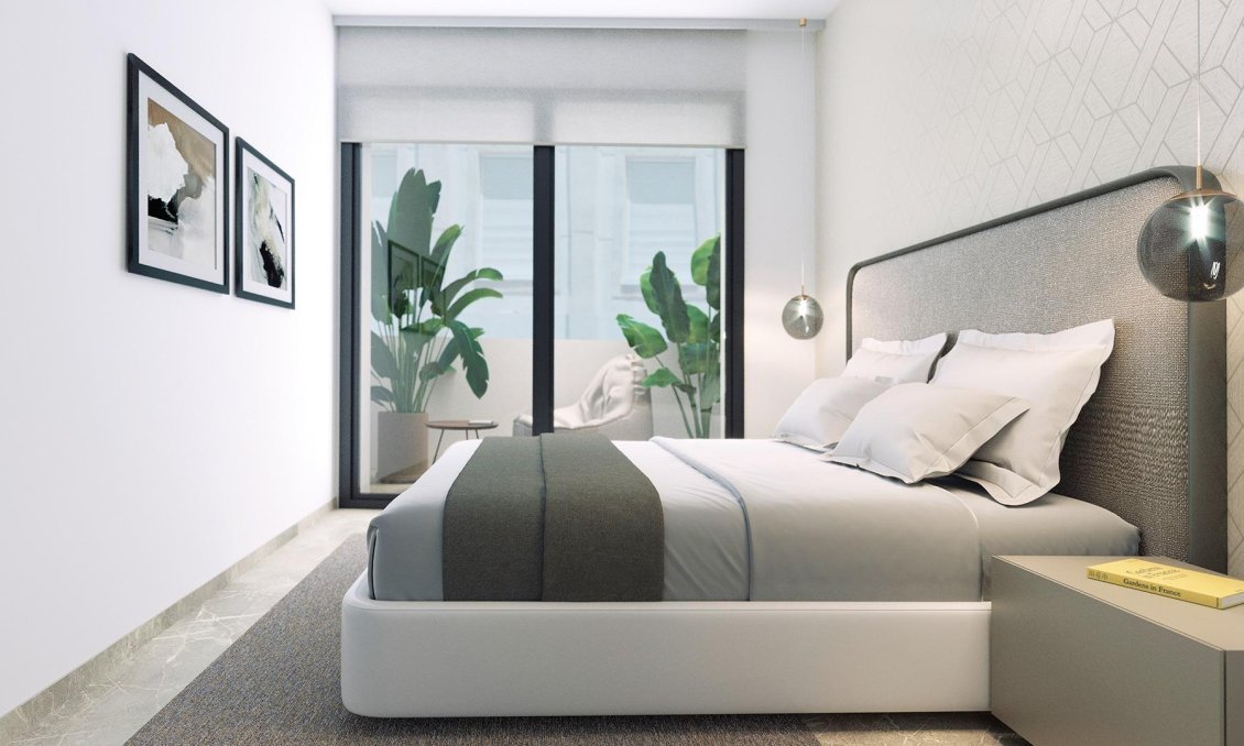 Neue Gebäude - Penthouse -
Torrevieja - Playa de El Cura