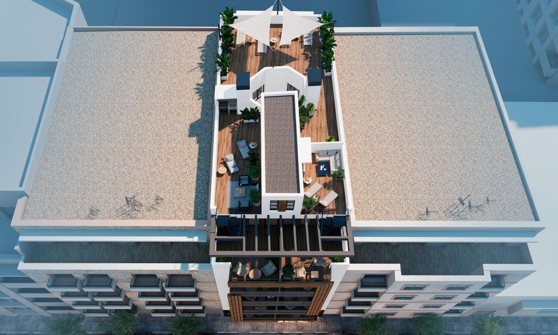 Neue Gebäude - Penthouse -
Torrevieja - Playa de El Cura