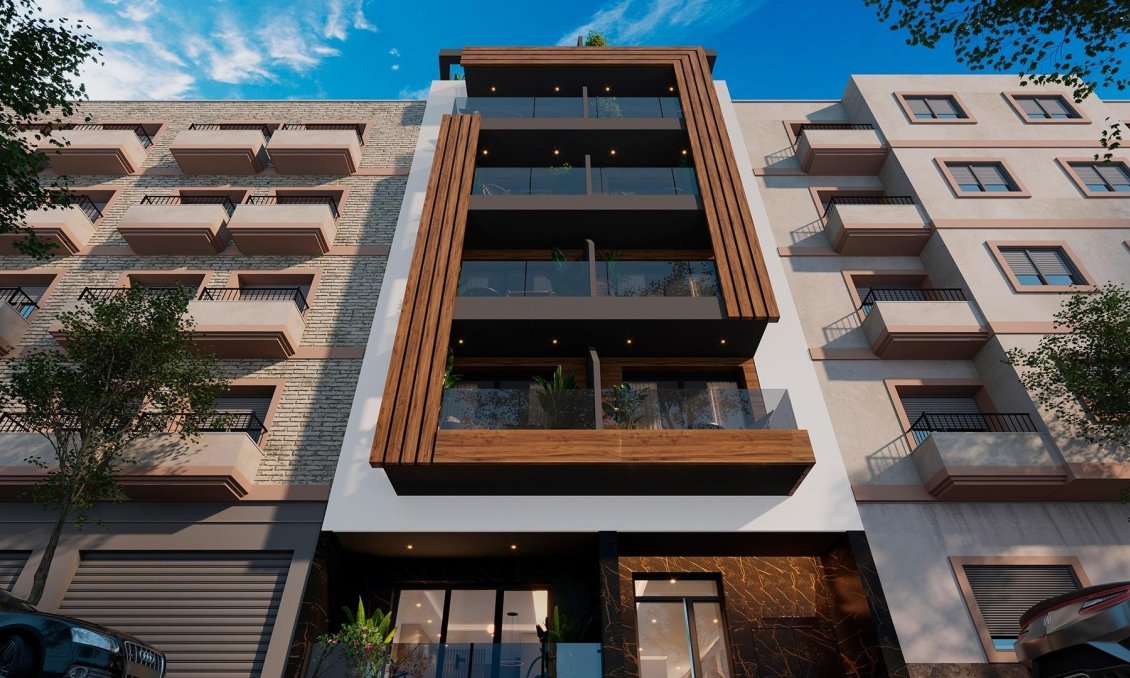 Neue Gebäude - Penthouse -
Torrevieja - Playa de El Cura